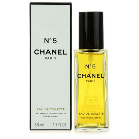 chanel no 5 eau de toilette 50 ml recharge refill